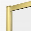 NEW TRENDY Kabina prysznicowa drzwi podwójne przesuwne PRIME LIGHT GOLD 80x100x200 D-0416A/D-0421A